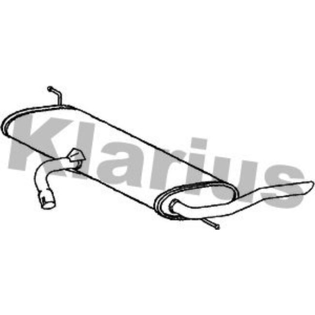 Silencieux Arrière Klarius 220893