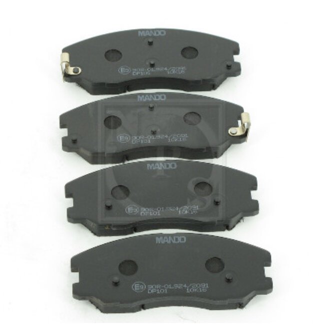 4 Plaquettes De Frein Nps D360o15