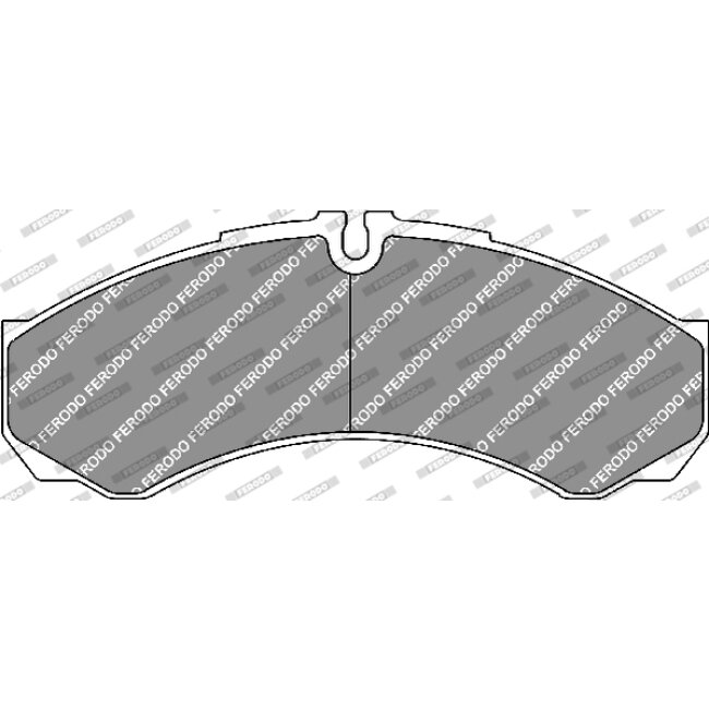 4 Plaquettes De Frein Ferodo Fvr1315