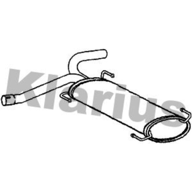 Silencieux Arrière Klarius 241044