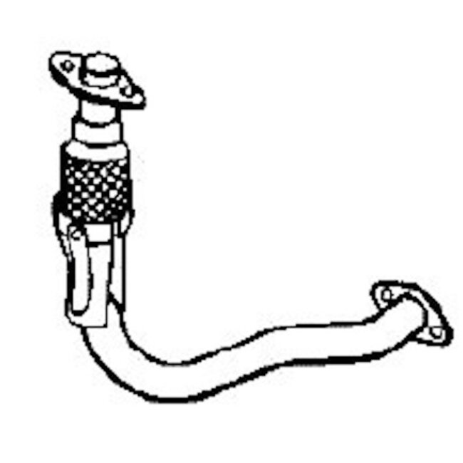 Tube D'échappement Nps T430a83