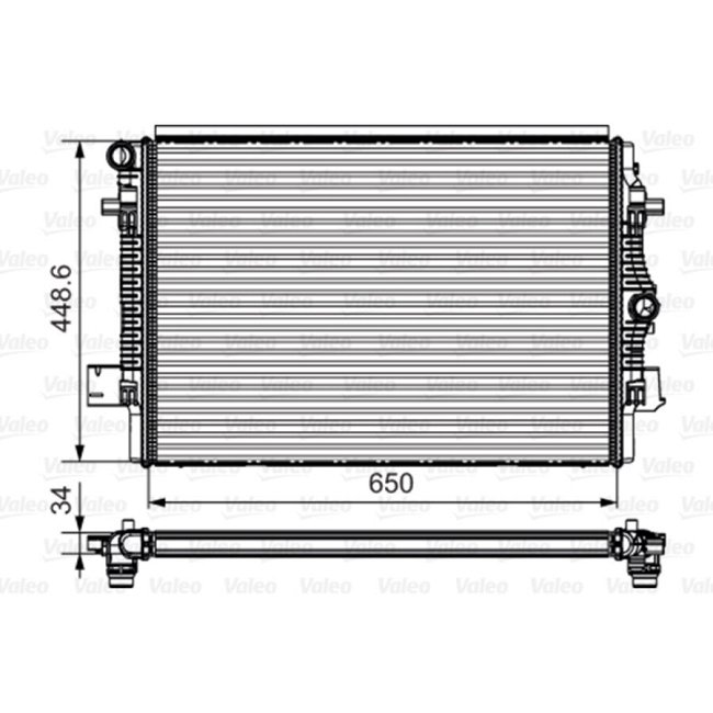 Radiateur Valeo 735622