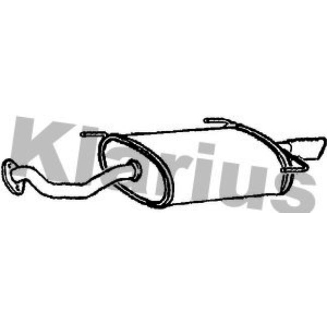 Silencieux Arrière Klarius 220557