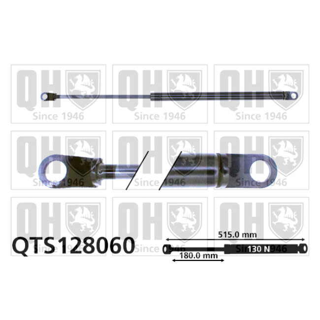 Vérin De Coffre Quinton Hazell Qts128060