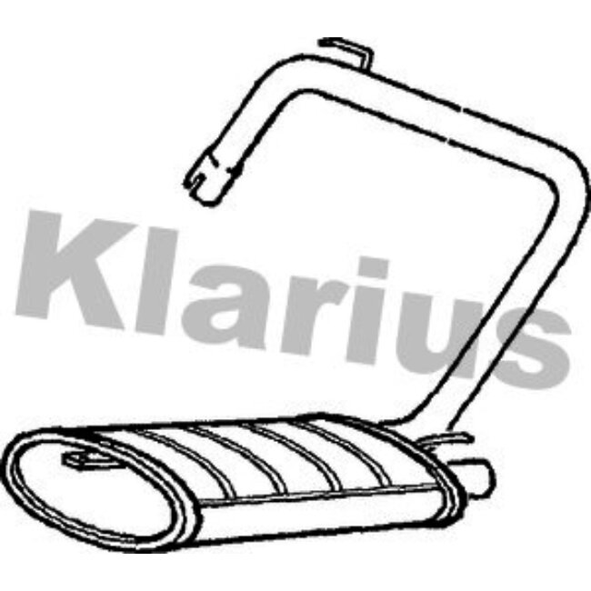 Silencieux Arrière Klarius 230804