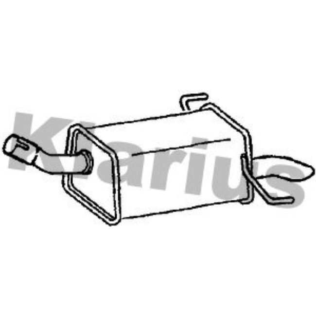 Silencieux Arrière Klarius 210845