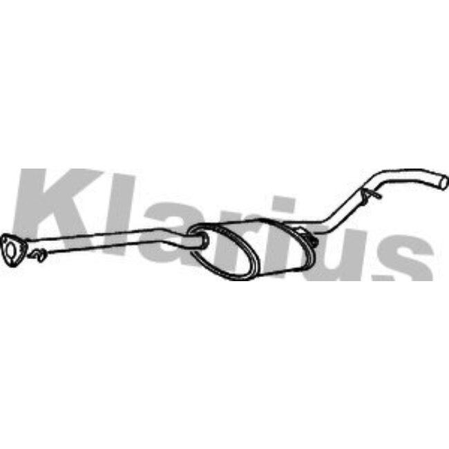 Silencieux Intermédiaire Klarius 260352