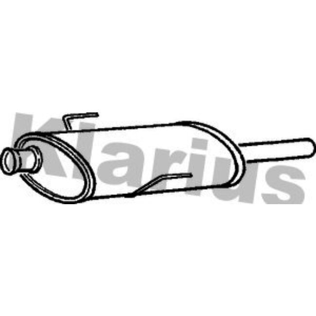 Silencieux Intermédiaire Klarius 220617