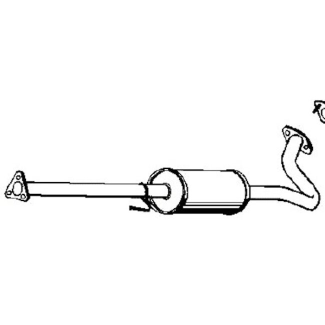 Silencieux Intermédiaire NpsH430a145