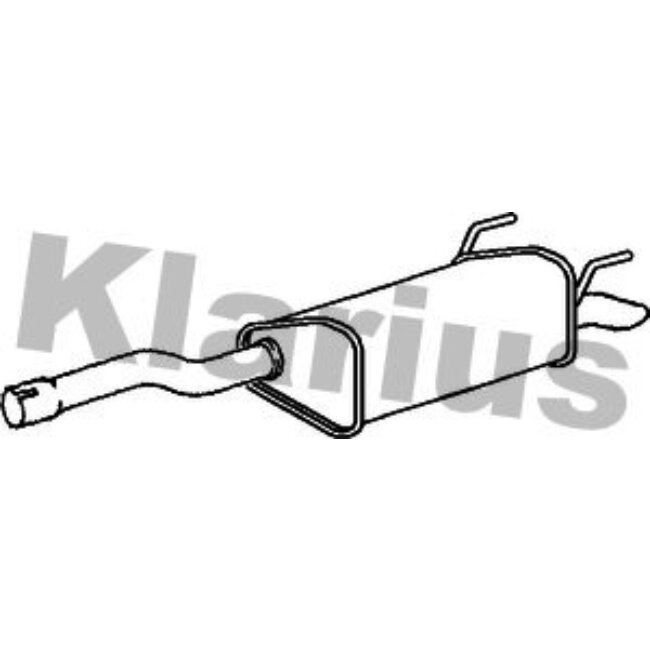 Silencieux Arrière Klarius 210809