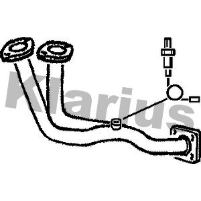 Tube D'échappement Klarius 301066