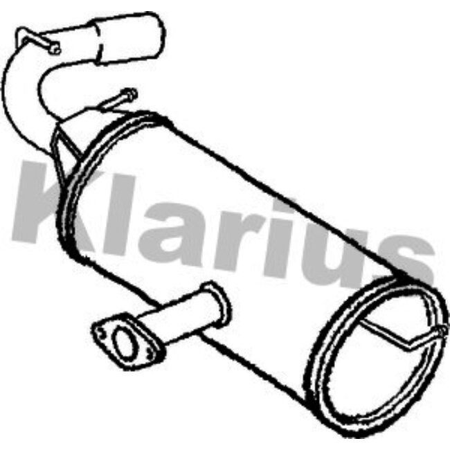 Silencieux Arrière Klarius 231012