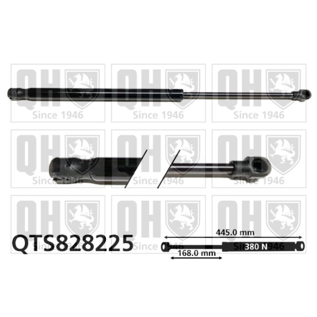 Vérin De Coffre Quinton Hazell Qts828225