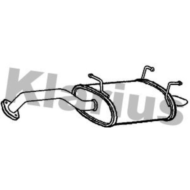 Silencieux Arrière Klarius 231002