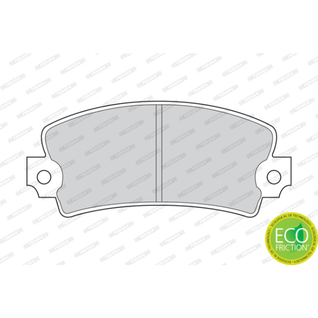 4 Plaquettes De Frein Ferodo Fdb106