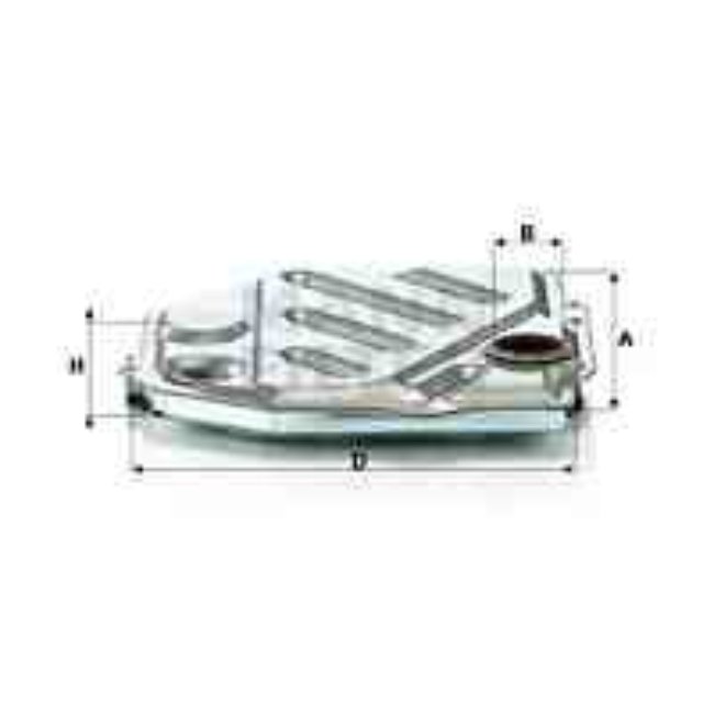 Filtre À Huile Mann-filter H1914/2kit