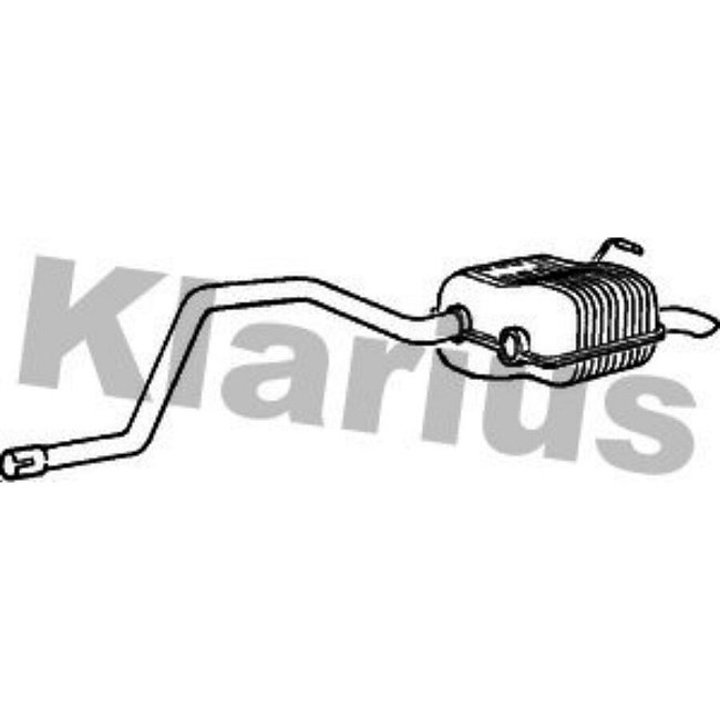 Silencieux Arrière Klarius Réf. 250105