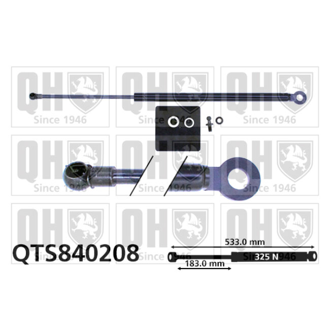 Vérin De Coffre Quinton Hazell Qts840208