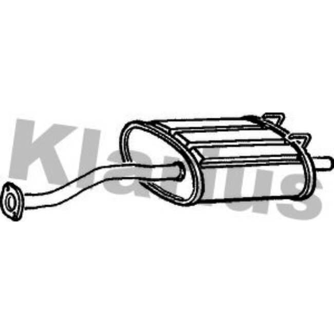 Silencieux Arrière Klarius 220508