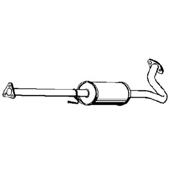 Silencieux Intermédiaire Nps H430a146