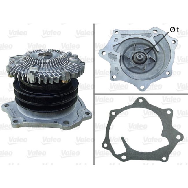 Pompe À Eau Valeo 506782