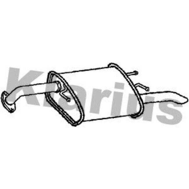 Silencieux Arrière Klarius 231076