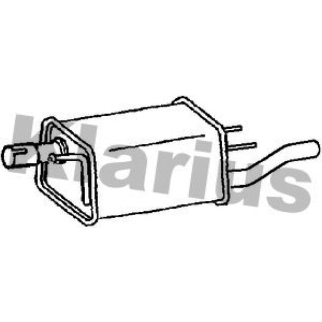 Silencieux Arrière Klarius 130474