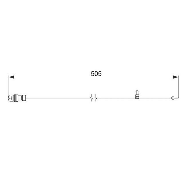 Témoin D'usure Bosch 1987474593