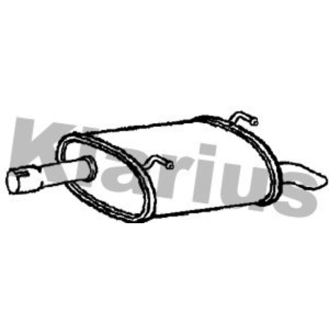 Silencieux Arrière Klarius 211069