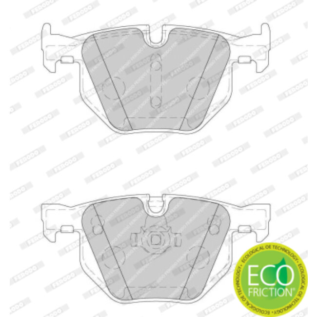 4 Plaquettes De Frein Ferodo Fdb1748