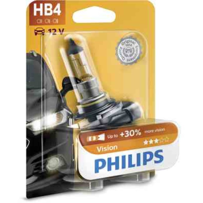 1 Ampoule Philips Vision Hb4 51 W 12 V