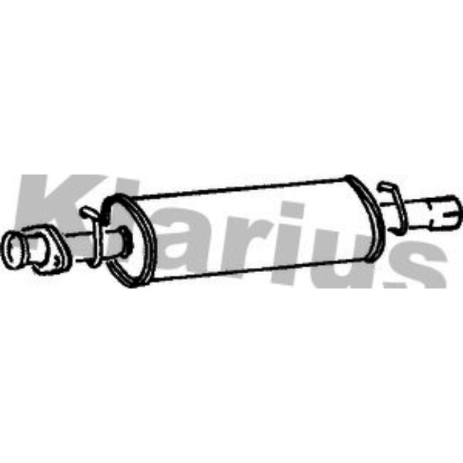 Silencieux Intermédiaire Klarius 220529