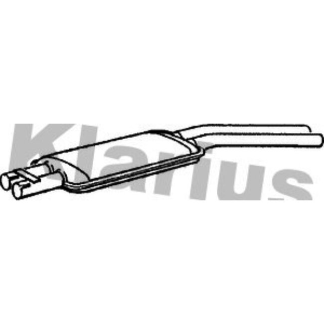 Silencieux Intermédiaire Klarius 250168