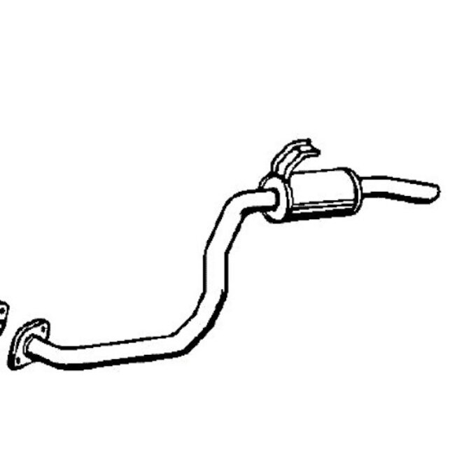 Tube D'échappement Nps T430a06