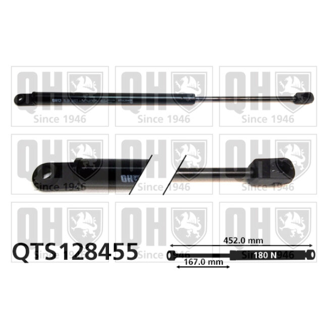 Vérin De Coffre Quinton Hazell Qts128455