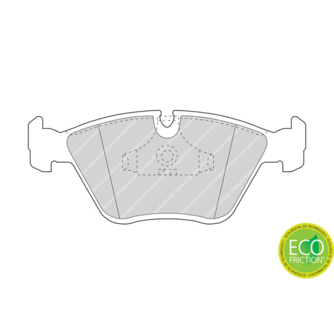 4 Plaquettes De Frein Ferodo Fdb779