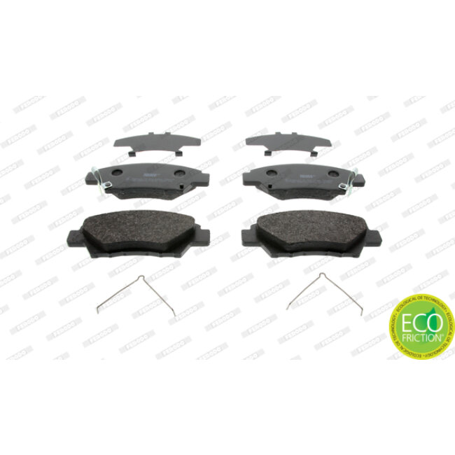 4 Plaquettes De Frein Ferodo Fdb4404