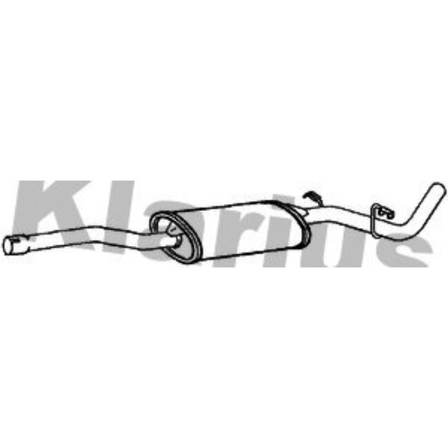 Silencieux Intermédiaire Klarius 240745