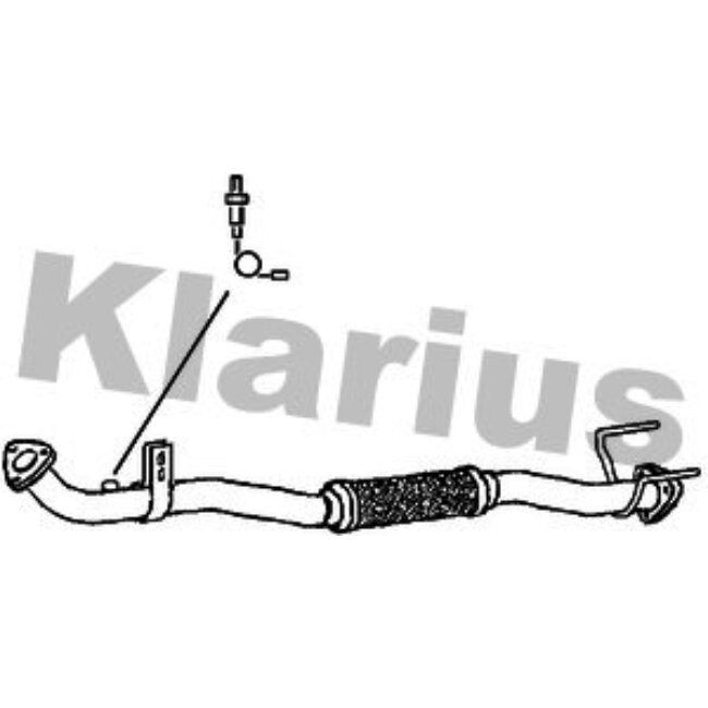 Tube D'échappement Klarius 301958