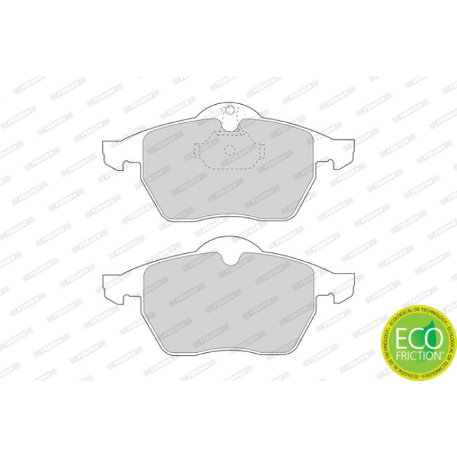 4 Plaquettes De Frein Ferodo Fdb1068