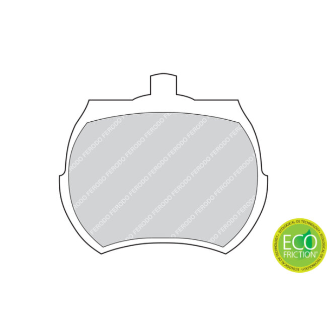 4 Plaquettes De Frein Ferodo Fdb824