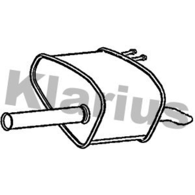 Silencieux Arrière Klarius 211002