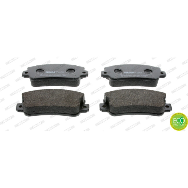 4 Plaquettes De Frein Ferodo Fdb351