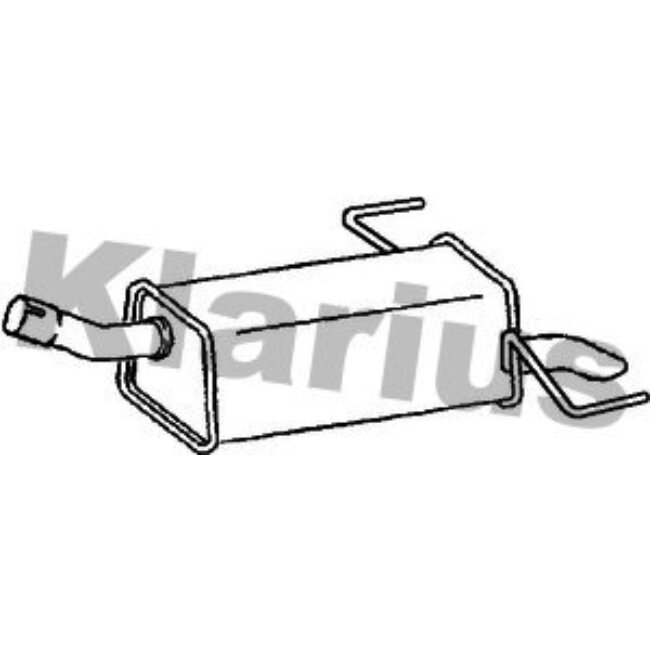 Silencieux Arrière Klarius 210832