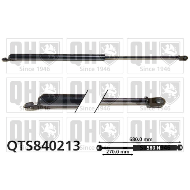 Vérin De Coffre Quinton Hazell Qts840213