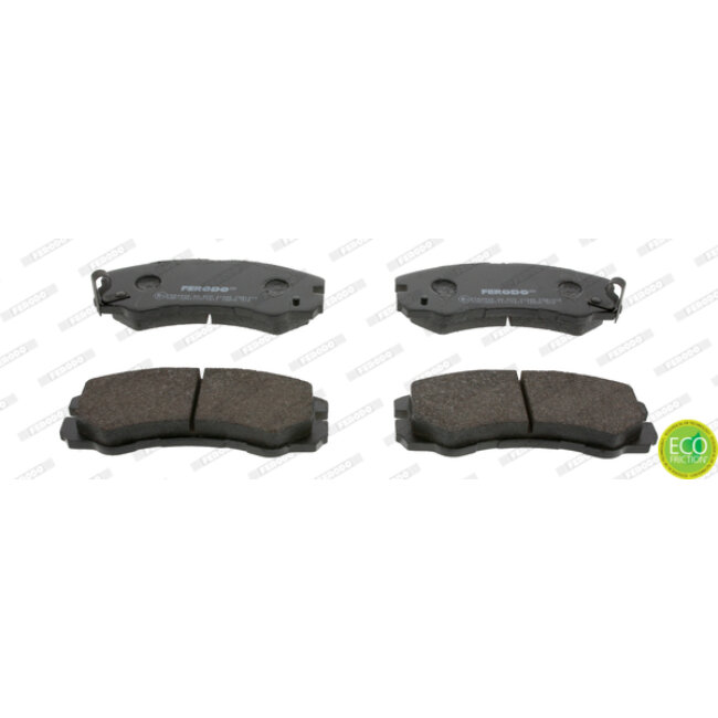 4 Plaquettes De Frein Ferodo Fdb1015