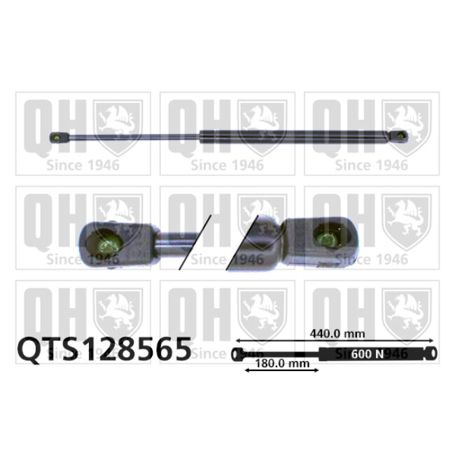 Vérin De Coffre Quinton Hazell Qts128565