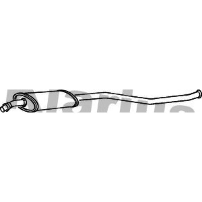 Silencieux Intermédiaire Klarius 250375