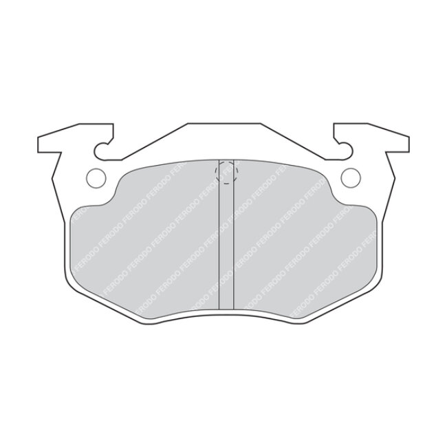 4 Plaquettes De Frein Ferodo Fdb558