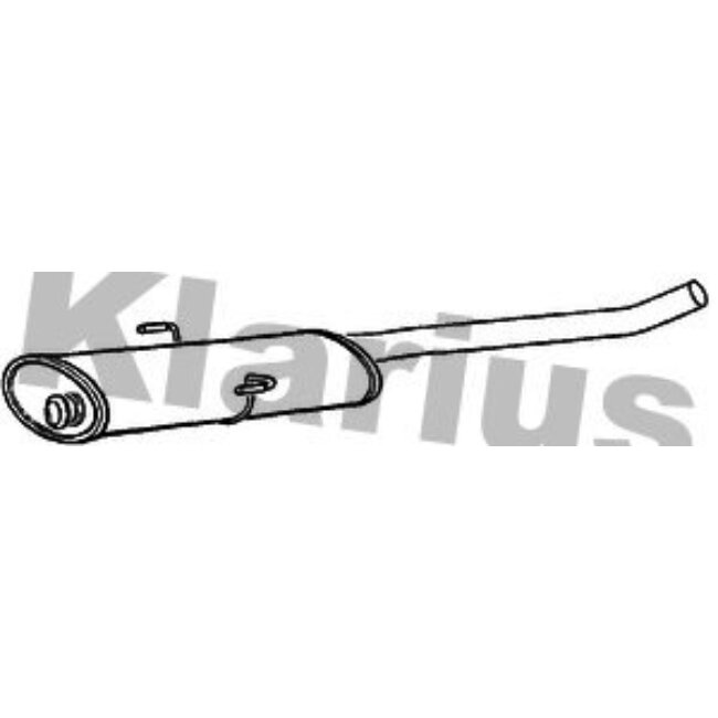 Silencieux Intermédiaire Klarius 240754